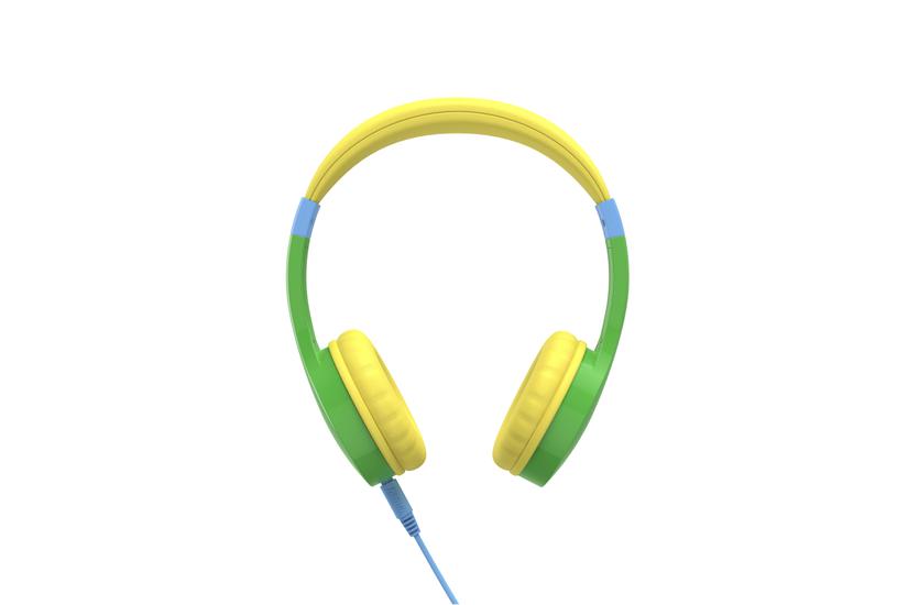 Hama Kids Guard Headset Ledningsført Opkald/musik Blå, Grøn, Gul