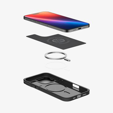 SPIGEN OPTIK ARMOR MAG MAGSAFE IPHONE 16 PRO BLACK