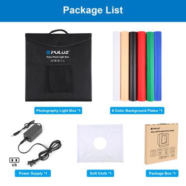 Puluz Namiot bezcieniowy 40cm LED 2400 lumenów PU5040EU