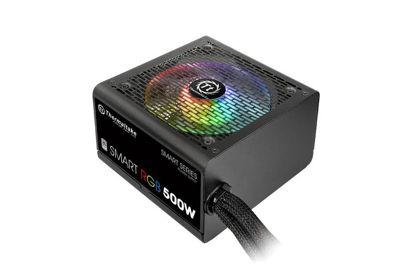 Thermaltake SMART RGB PS-SPR-0500NHSAWE-1 str&ouml;mf&ouml;rs&ouml;rjning - ATX12V 2.3 - Svart