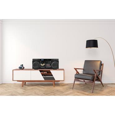 Medion LIFE® P66538 Retro-Boombox schwarz