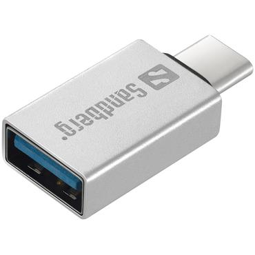 Sandberg - USB typ C-adapter - 24 pin USB-C till USB typ A
