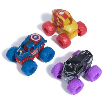 Monster Jam Marvel Mini Monster Truck 3-Pack