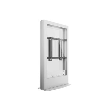 Multibrackets M Pro Series st&auml;ll - rygg mot rygg - f&ouml;r 2 LCD/plasmapaneler - sk&aring;pemblem - vit