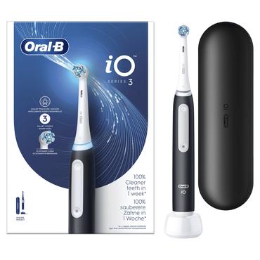 Oral-B 8006540731536 elektrisk tandbørste Voksen Roterende, pulserende tandbørste Sort, Hvid