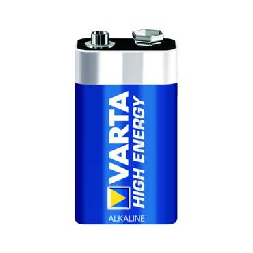Varta High Energy batteri x 6LR61 - Alkalisk