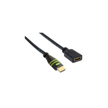 Techly ICOC-HDMI-4-EXT075 HDMI-kabel 7,5 m HDMI Type A (Standard) Sort