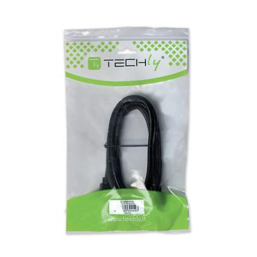 Techly ICOC-HDMI-4-EXT075 HDMI-kabel 7,5 m HDMI Type A (Standard) Sort