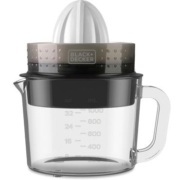 Black & Decker BXCJ30E citruspresser og juicemaskine 30 W Sort, Transparent