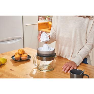 Black & Decker BXCJ30E citruspresser og juicemaskine 30 W Sort, Transparent