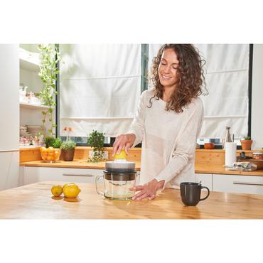 Black & Decker BXCJ30E citruspresser og juicemaskine 30 W Sort, Transparent