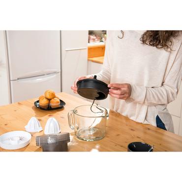 Black & Decker BXCJ30E citruspresser og juicemaskine 30 W Sort, Transparent