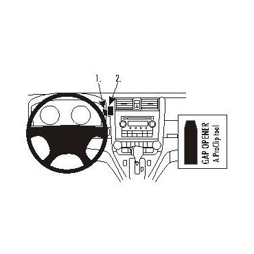 Brodit ProClip - monteringsbeslag til køretøjer