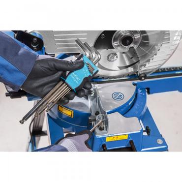 HAZET 2105LG/9H unbrako n&oslash;gle L-formet unbrakon&oslash;gles&aelig;t Metric 9 stk