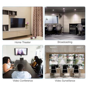 Techly IDATA EXT-565 AV forlænger AV sender & modtager Sort