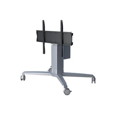 Multibrackets M Motorized Touch Tilt & Table vogn med hjul - motoriseret - for LCD-display / touchscreen - sølv