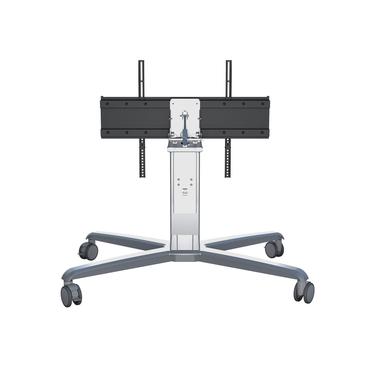 Multibrackets M Motorized Touch Tilt & Table vogn med hjul - motoriseret - for LCD-display / touchscreen - sølv