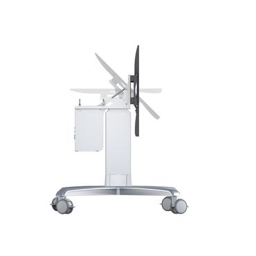 Multibrackets M Motorized Touch Tilt & Table vogn med hjul - motoriseret - for LCD-display / touchscreen - sølv