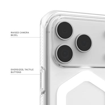 Urban Armor Gear Plyo mobiltelefon etui 16 cm (6.3") Cover Transparent, Hvid