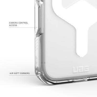 Urban Armor Gear Plyo mobiltelefon etui 16 cm (6.3") Cover Transparent, Hvid