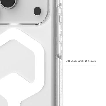 Urban Armor Gear Plyo mobiltelefon etui 16 cm (6.3") Cover Transparent, Hvid