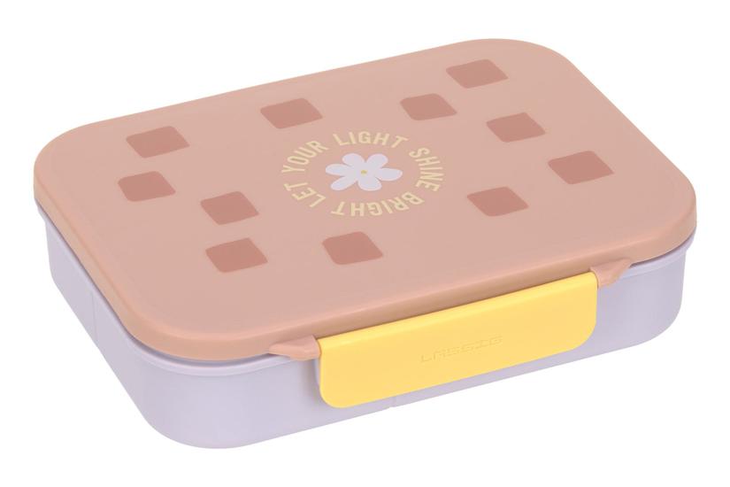 Lassig Lunchbox Bento z przegródkami Pattern Party Rose/lilac