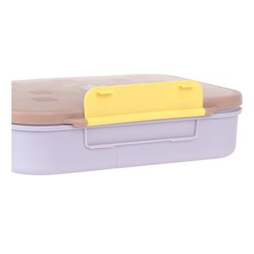 Lassig Lunchbox Bento z przegródkami Pattern Party Rose/lilac