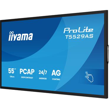 IIYAMA 139cm  (55") T5529AS-B1AG 16:9 M-Touch 2xHDMI+UBS-C (Speditionsversand)