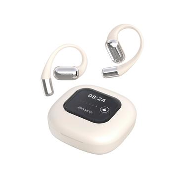 4smarts SkyBuds AI Headset Tr&aring;dl&oslash;s Open-ear Opkald/musik Bluetooth Beige