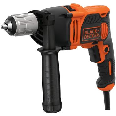 Black & Decker BEH850K 3100 rpm Nøglefri Sort, Orange
