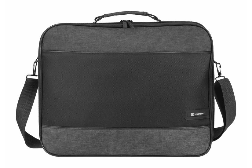NATEC Impala 2 39,6 cm (15.6") Brevtaske Sort, Grå