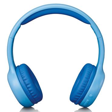 LENCO HPB-110BU - Faltbare Bluetooth-Kopfhrer fr Kids. blau