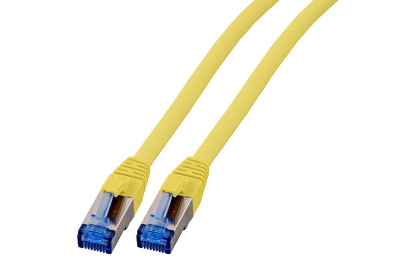 EFB Elektronik K5525FGE.10 netv&aelig;rkskabel Gul 10 m Cat6a S/FTP (S-STP)