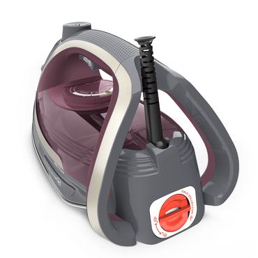 Tefal Ultragliss Anti-Calc Plus FV6840 Dampstrygejern 2800 W Lilla, Sølv