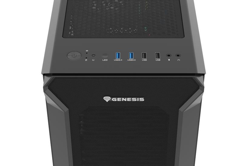 GENESIS Irid 505F Midi Tower Sort