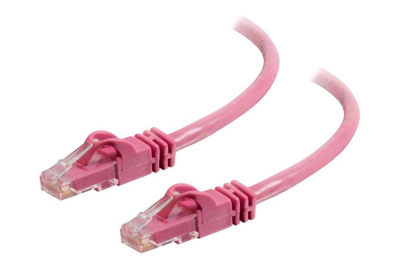 C2G Cat6 Booted Unshielded (UTP) Network Patch Cable - patchkabel - 1 m - pink