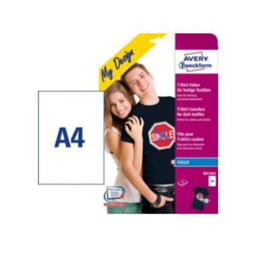 Avery MD1004 printfilm Inkjet A4 (210×297 mm) Flerfarvet 8 ark