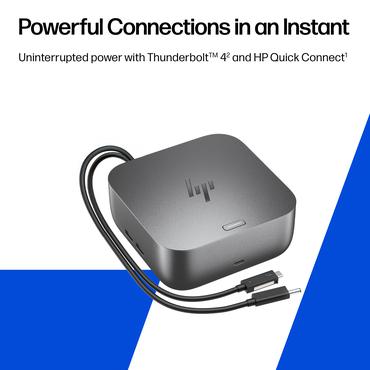 HP 280W Ultra Dock G6 - dockingstation - Thunderbolt 4 - HDMI, 2 x DP, USB-C - 1GbE, 2.5GbE