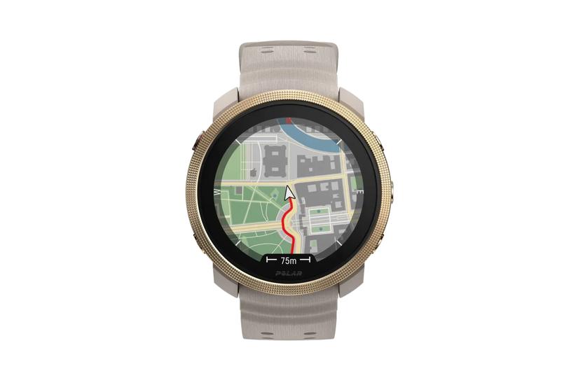 Polar Vantage M3 3,25 cm (1.28") AMOLED 44.7 mm Digital 416 x 416 pixel Berøringsskærm Sand GPS (satellit)