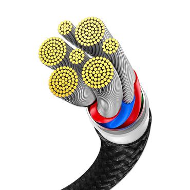 Manhattan 355810 USB-kabel 2 m USB C 2 x USB C Sort