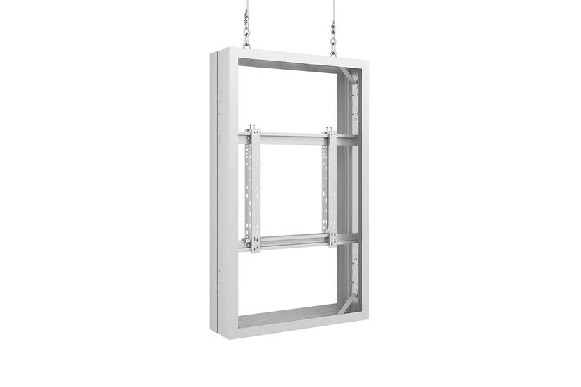 Multibrackets M Pro Series monteringssats - rygg mot rygg - f&ouml;r LCD-display - medium - vit, RAL 9005
