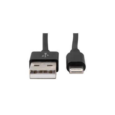 Ansmann 1700-0078 Lightning kabel 1,2 m Sort