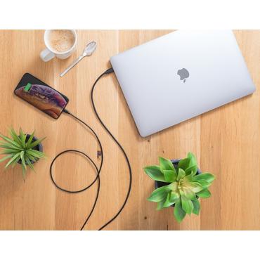 Ansmann 1700-0078 Lightning kabel 1,2 m Sort