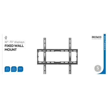 Wall mount, fixed, 32-70", 45kg