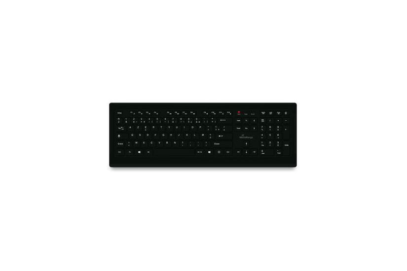 MediaRange Tastatur kabelgeb. ultraflachen Tasten (FR) sw
