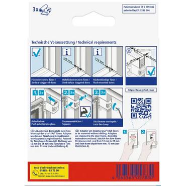 TESA 55419-00000-00 monteringssæt Aluminium