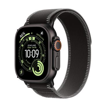 Apple Watch Ultra 3 OLED 49 mm Digital 422 x 514 pixel Berøringsskærm 5G Sort Wi-Fi GPS (satellit)