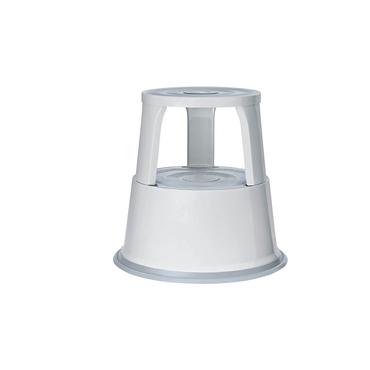 WEDO Rollhocker Metall lgrau