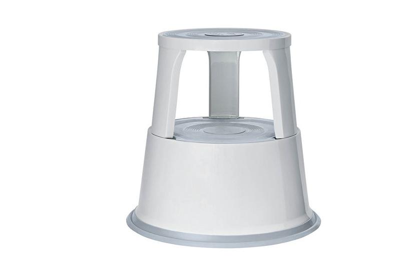 WEDO Rollhocker Metall lgrau