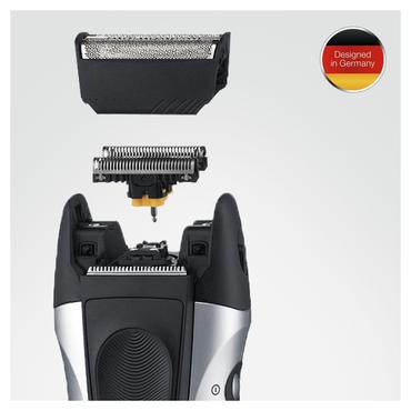 Braun Series 1 10B - extra klinge och sk&auml;rare - sort